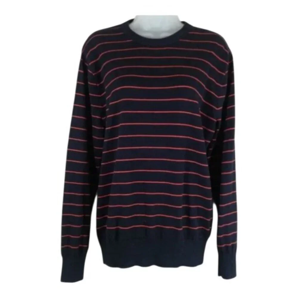 Vintage J. Crew Women's 100% Cotton Nautical Sweater - M - Good Condition
